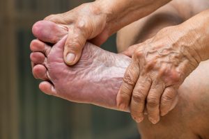 how to relieve diabetic foot pain